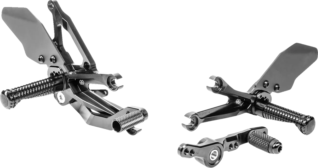 Gilles Tooling Fxr Rearset - Adjustable Motorcycle Foot Controls