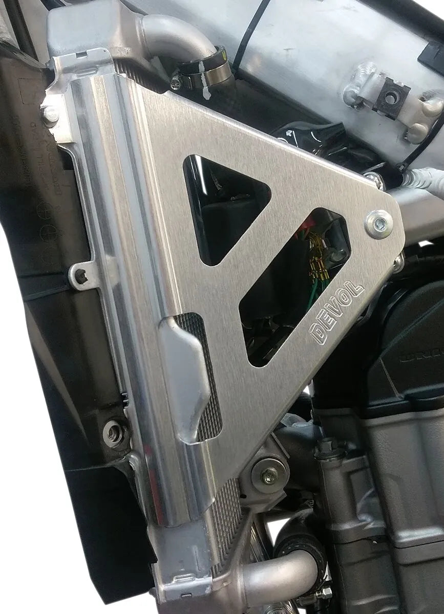 Devol Radiator Race Brace Set For Yamaha Yz250f
