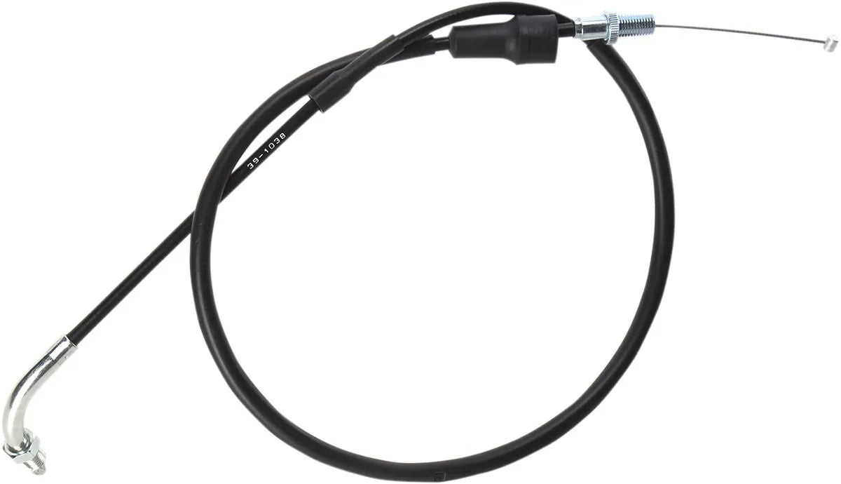 MOOSE OFFROAD HARD-PARTS Black Vinyl Throttle Cable