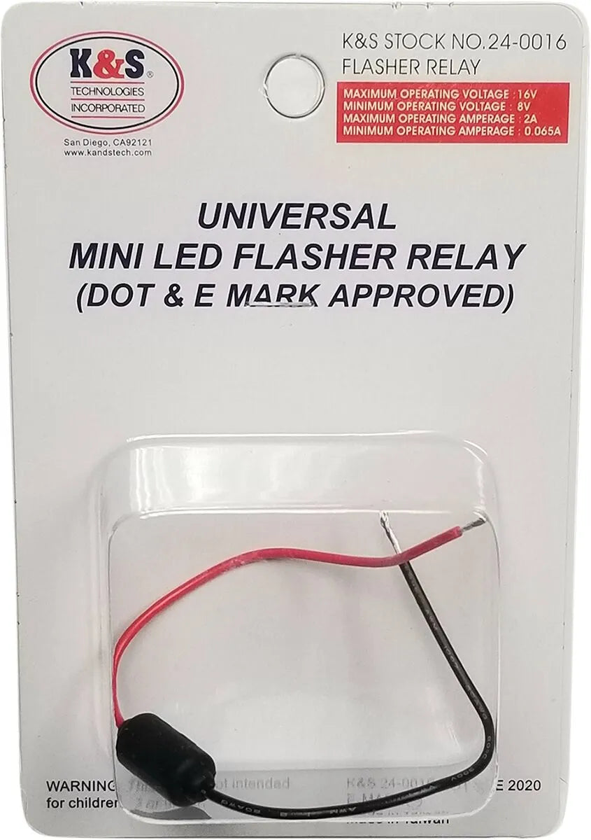 K&s Technologies Mini Led Flasher Relay