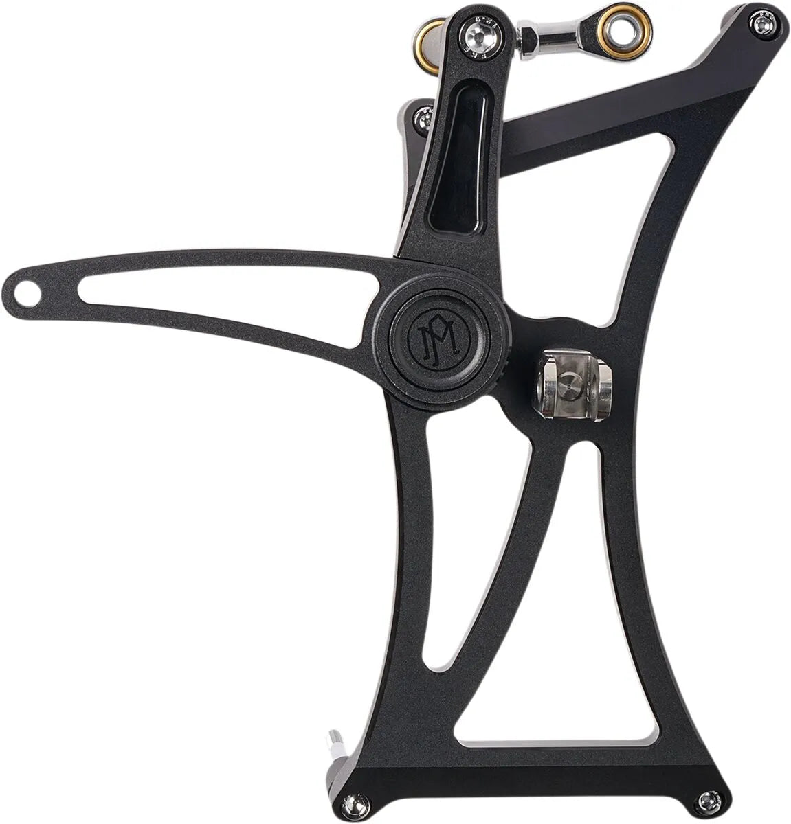 Performance Machine Mid Controls - Black Anodized