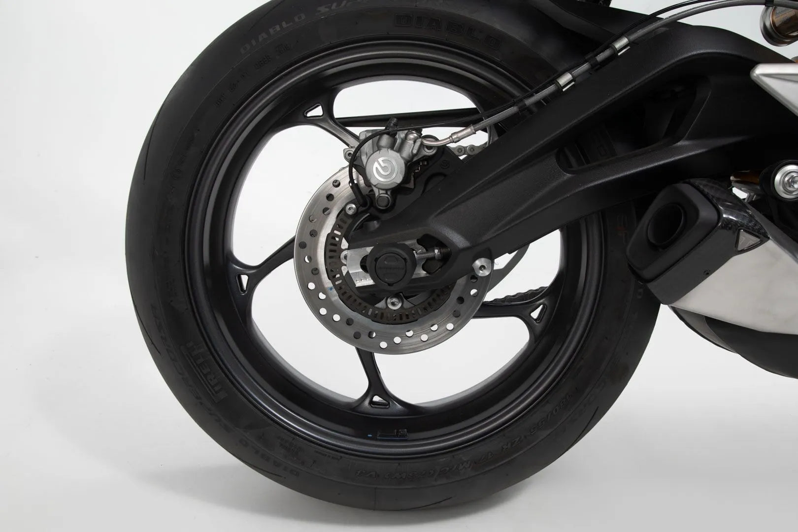 Sw-motech Rear Axle Slider Set For Swing Arm Protection