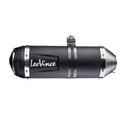 Leovince Lv One Evo Black Full-system Exhaust - ECE Street Legal Approved