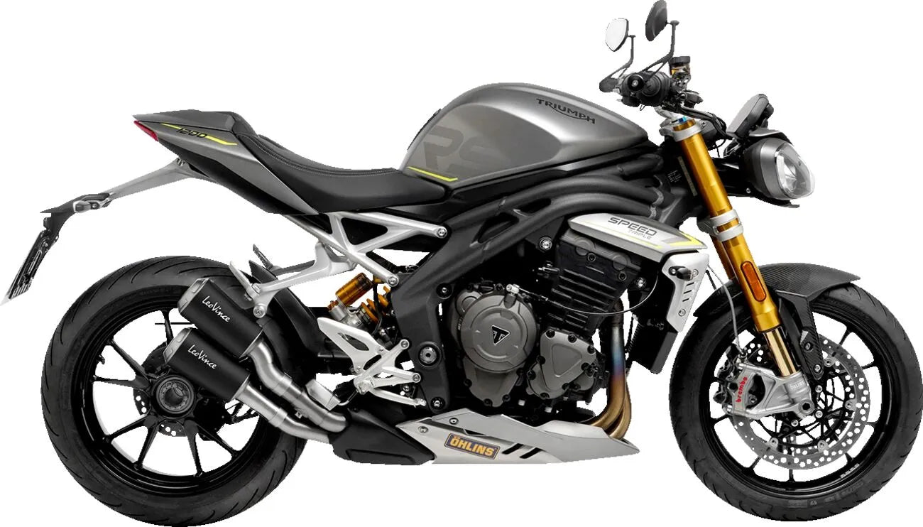 Leovince Lv-10 Slip-on Muffler - ECE Street Legal Approved