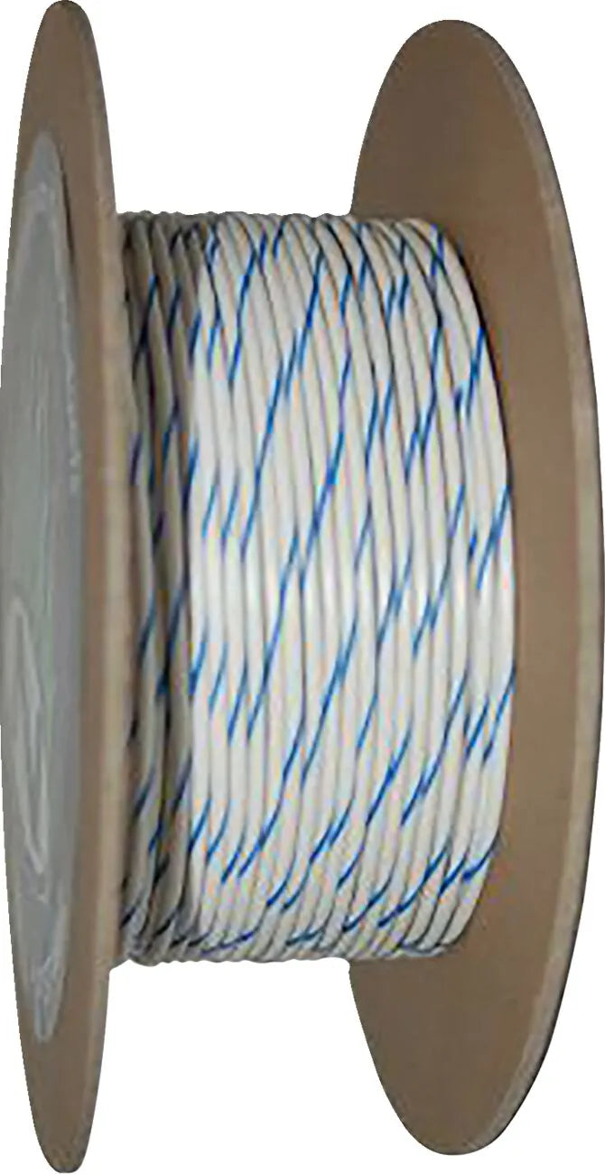 Namz Oem Color Wire Spool - 20 Awg White/blue