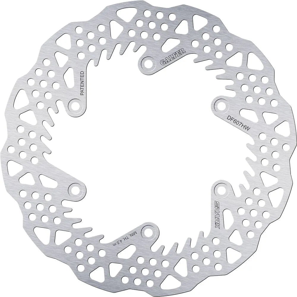 Galfer Shark Fixed Brake Rotor - High Performance - Rear