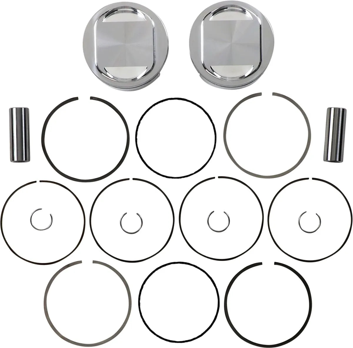 Je Pistons JE Series Piston Kit for 107ci Engines
