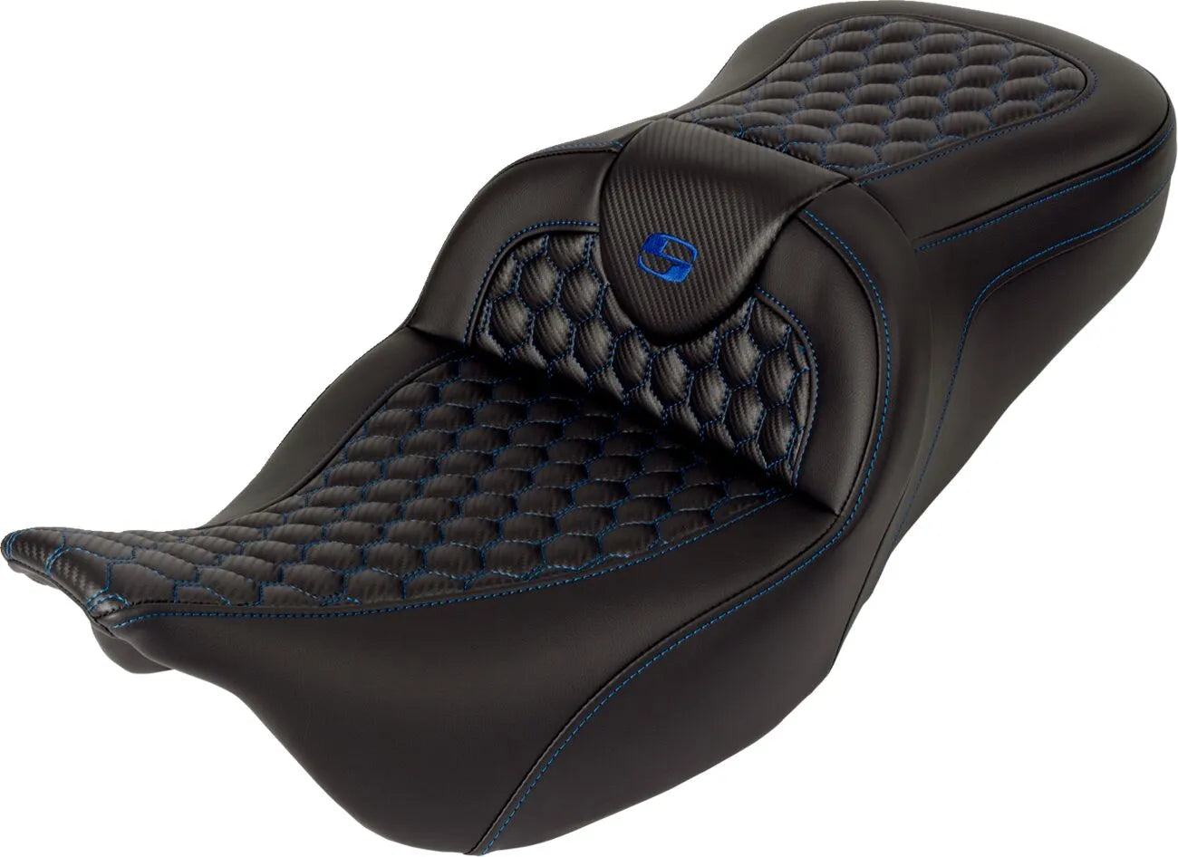 Saddlemen Honeycomb Roadsofa Seat - For Harley Davidson