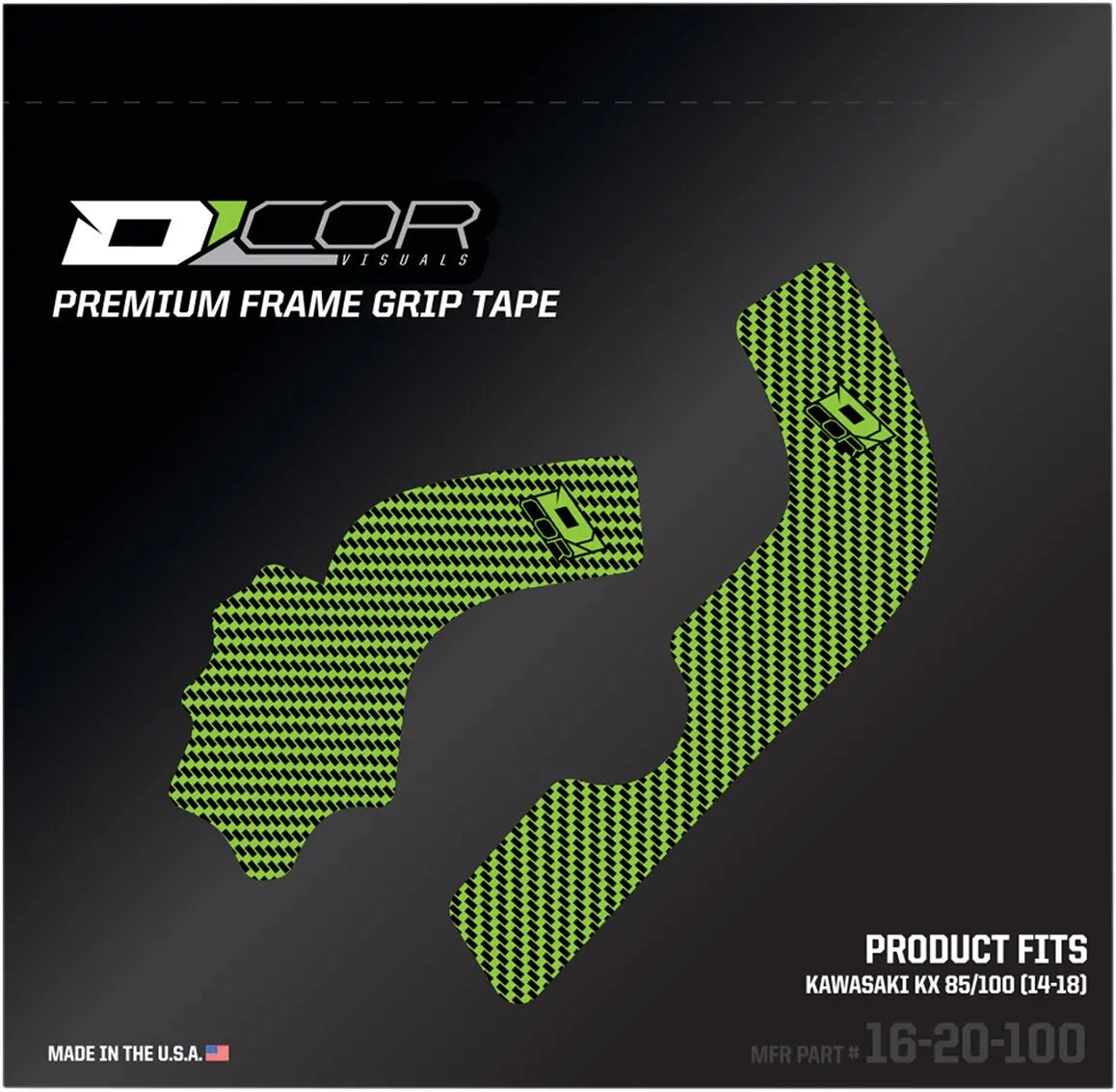 D'cor Visuals Frame Grip Tape Kit In Black/white