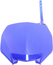 Ufo Replacement Front Number Plate Reflex Blue