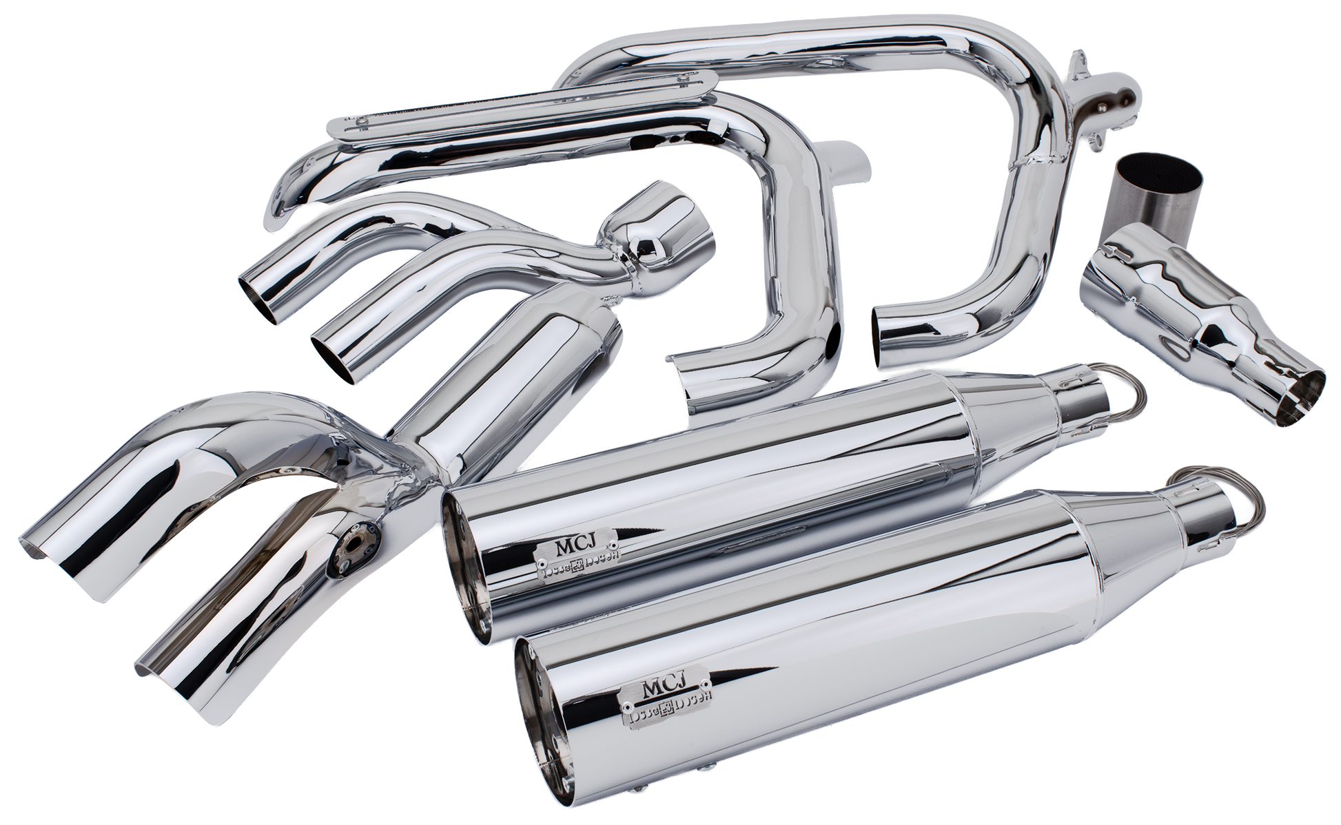 Mcj Adjustable 2-INTO-2 Exhaust for RH975 Nightster