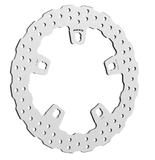 Rick's Motorcycles Fixed Wave Brake Rotor 300mm - Front