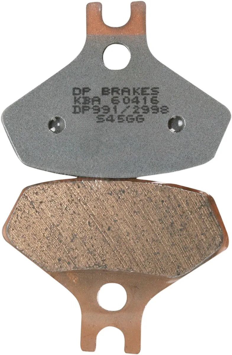 Dp Brakes Atv/utv Sintered Metal Brake Pads - Front