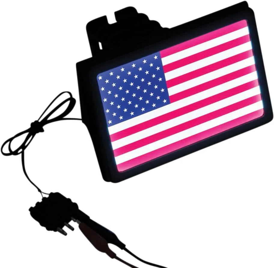Kuryakyn Freedom Flag Led Hitch Cover