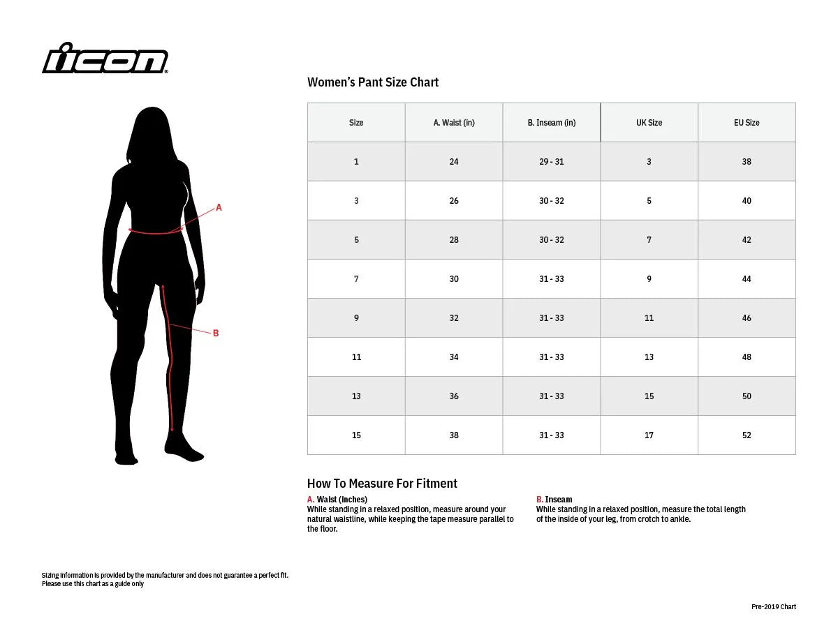 Icon Women's Hella2™ Motorcycle Pants - Black