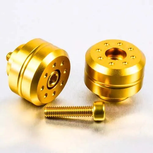 Pro Bolt Aluminium Bar Ends - Gold