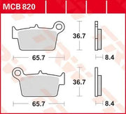 Trw All Round Sintered Metal Brake Pads