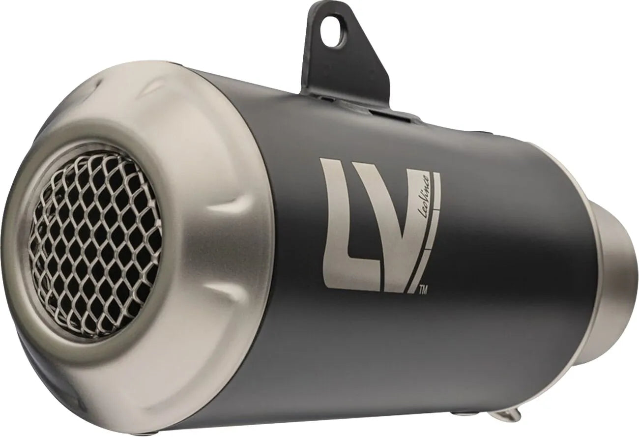 Leovince Lv-10 Black Edition Slip-on Muffler - ECE Street Legal Approved