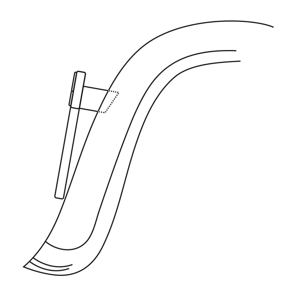 Heinz Bikes License Plate Mount Adapter Cubes