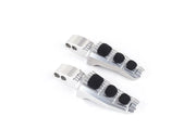 Gilles Tooling Footrest Kit - Silver Aluminum