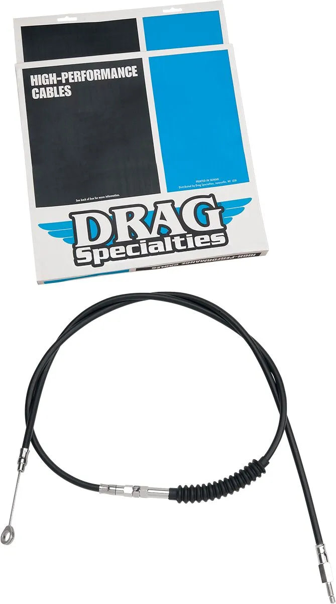 Drag Specialties High-efficiency Clutch Cable In Black Vinyl
