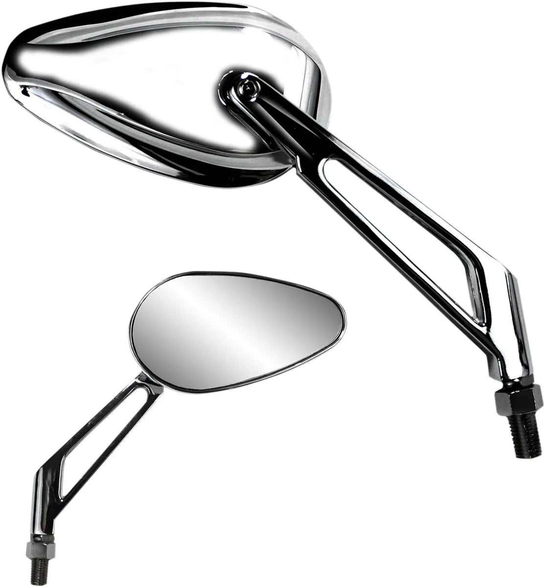 Parts Unlimited X-treme Mini Teardrop Mirror