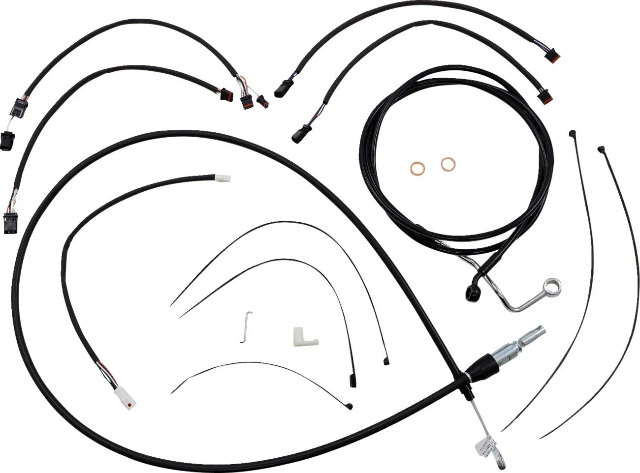 Magnum Shielding XR Handlebar Installation Kit for Ape Hangers