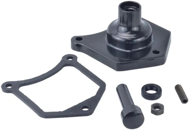 Drag Specialties Starter Solenoid End Cover With Buttons