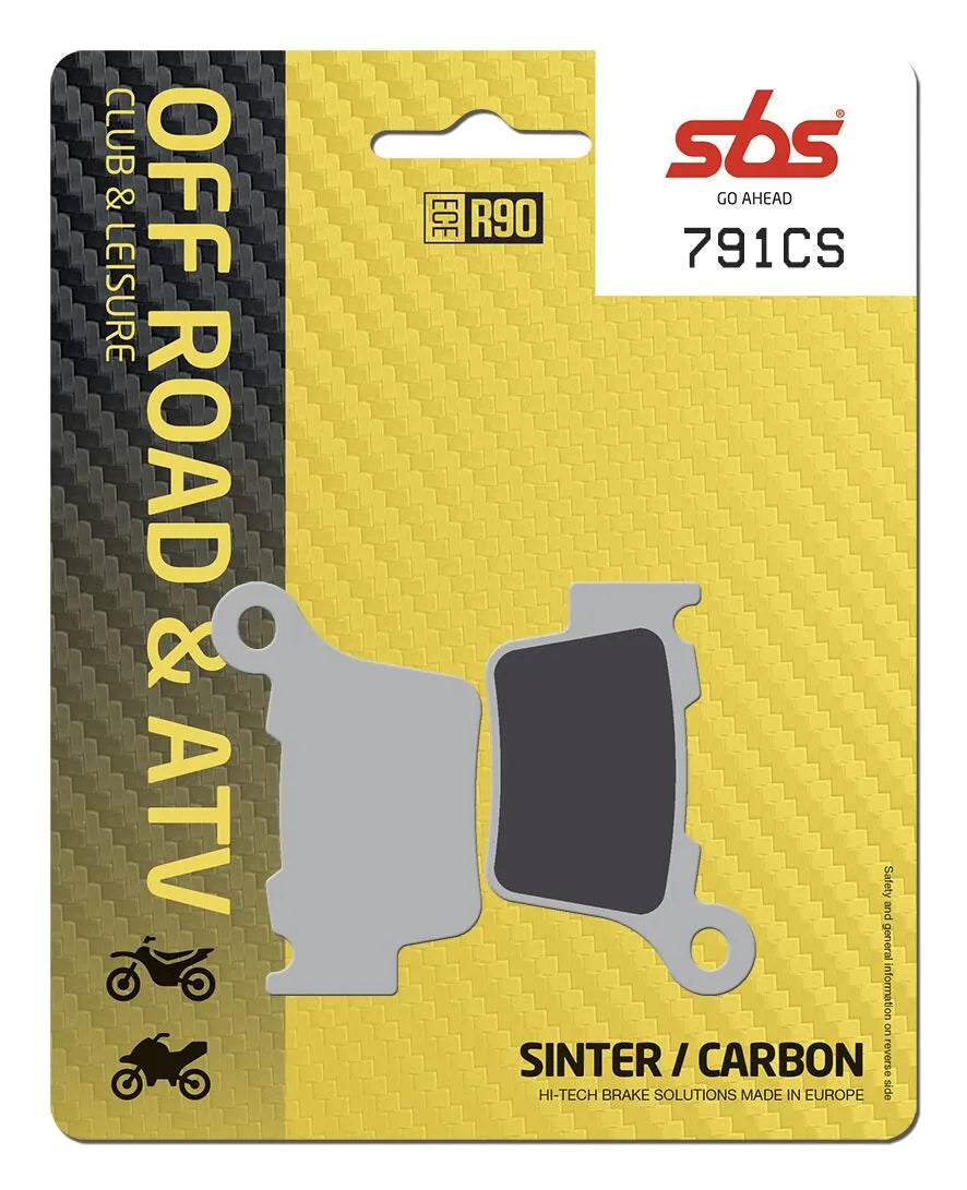 Sbs Cs Carbon Brake Pad Set - Front & Rear