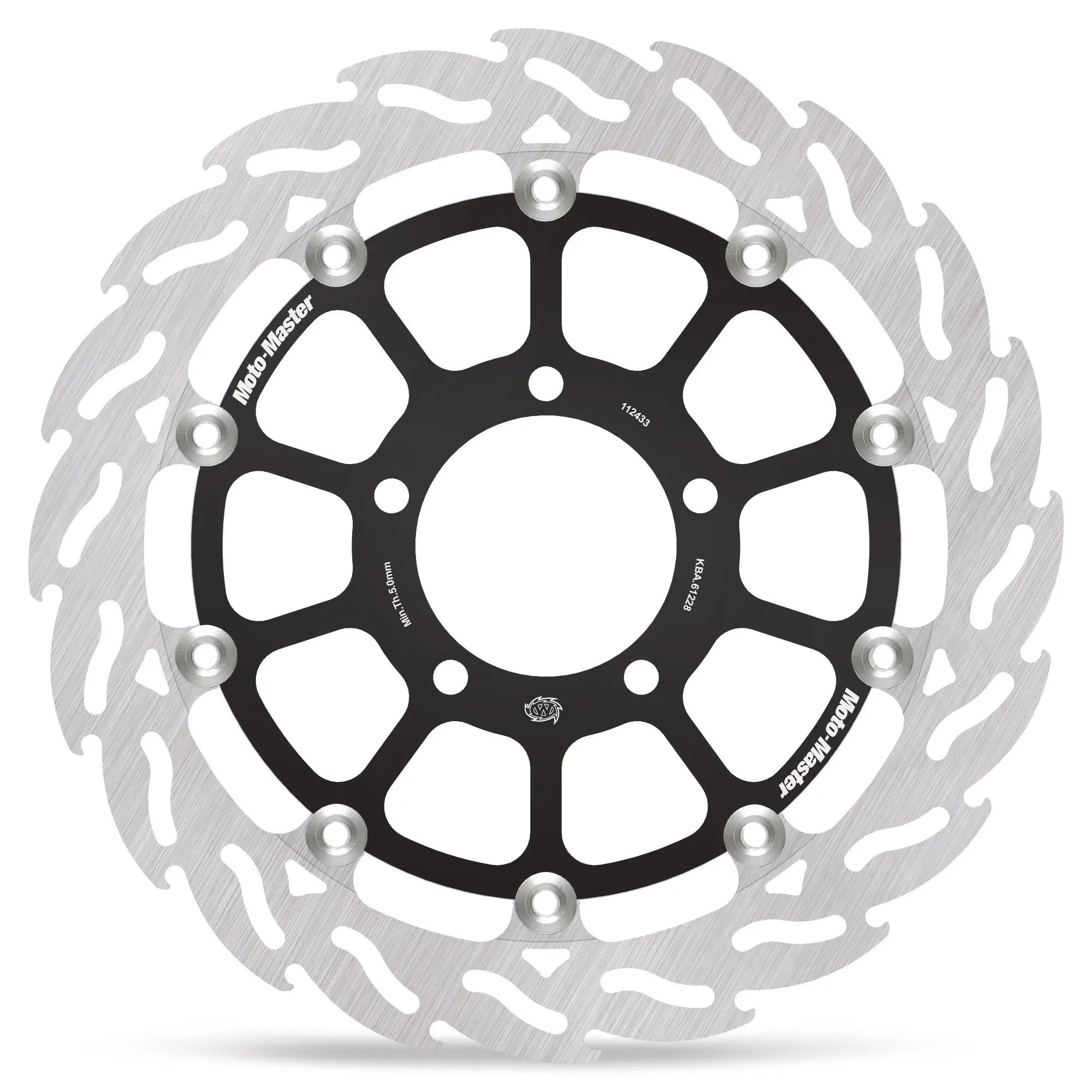 Moto-master Flame Floating Brake Disc For Motorcycles - Front