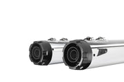 Zard 4.5" Slip-ons Muffler For Hd Grand American Touring