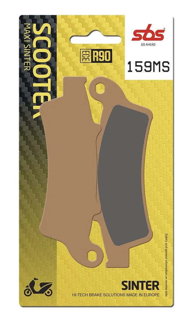 Sbs Ms Scooter Maxi Sintered Brake Pads - Front