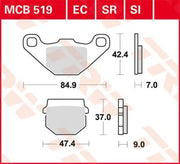 Trw Si Series Sintered Off-road Brake Pads - Front & Rear