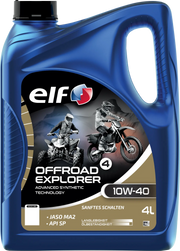 ELF Off-Road 4 Explorer 10W-40 Synthetic Engine Oil 4 Liter