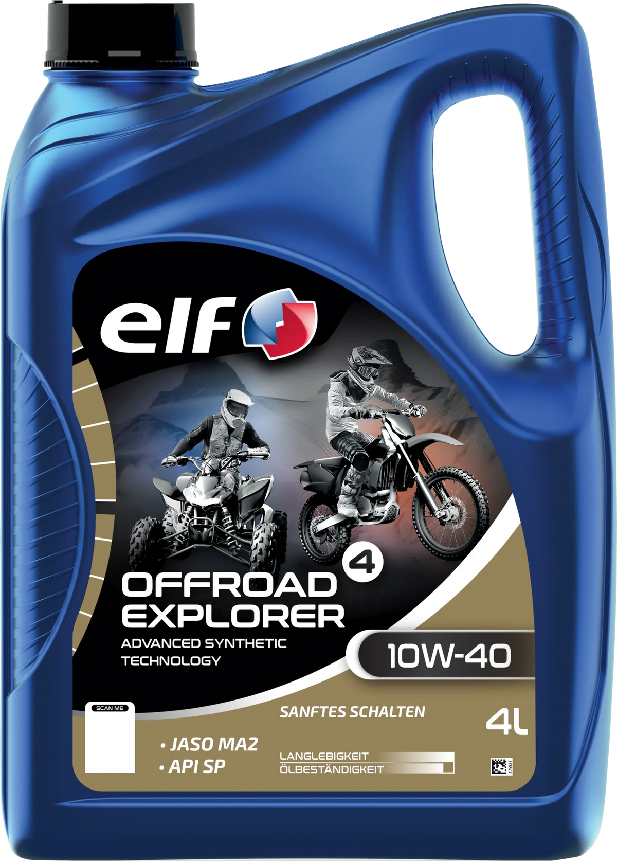 ELF Off-Road 4 Explorer 10W-40 Synthetic Engine Oil 4 Liter