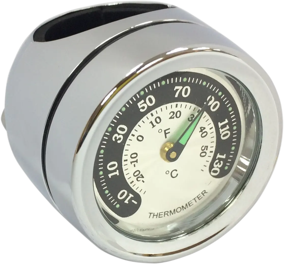 Drag Specialties Handlebar Thermometer - Chrome