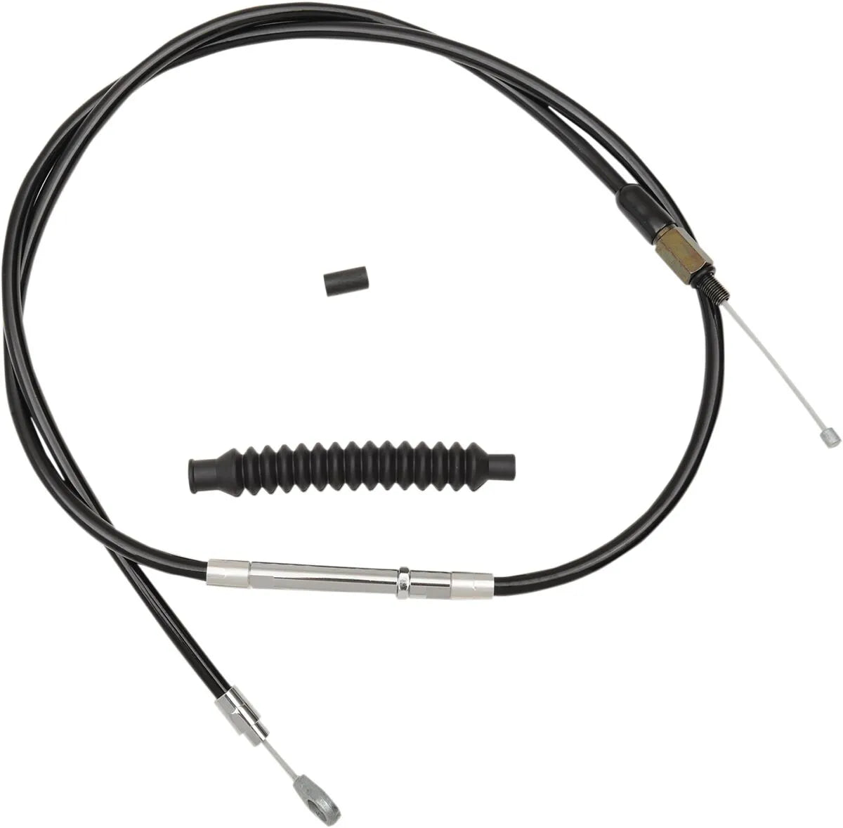 La Choppers Black Vinyl Clutch Cable for 18"-20" Ape Hangers