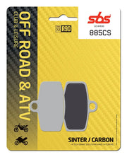 Sbs Cs Carbon Brake Pad Set For Motocross - Front