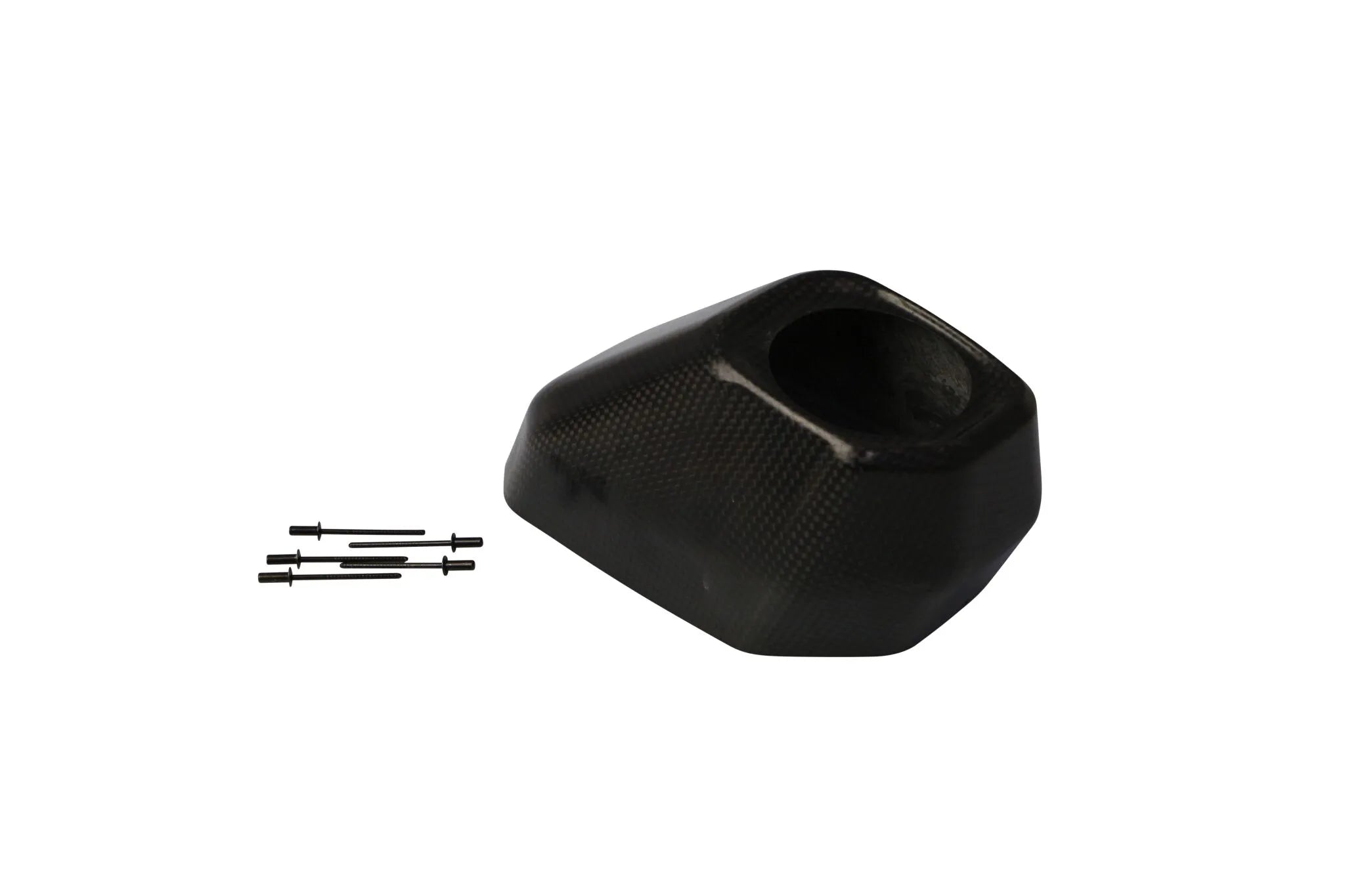 Akrapovic V-ec300 Muffler End Cap - Carbon Fiber