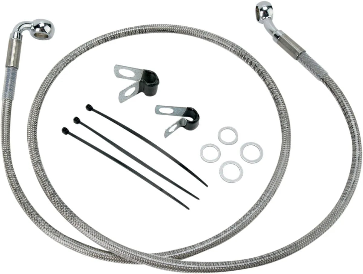 Drag Specialties Extended Brake Line Kit Abs Models 46-7/8"
