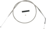 DRAG SPECIALTIES Stainless Braided Throttle Cable