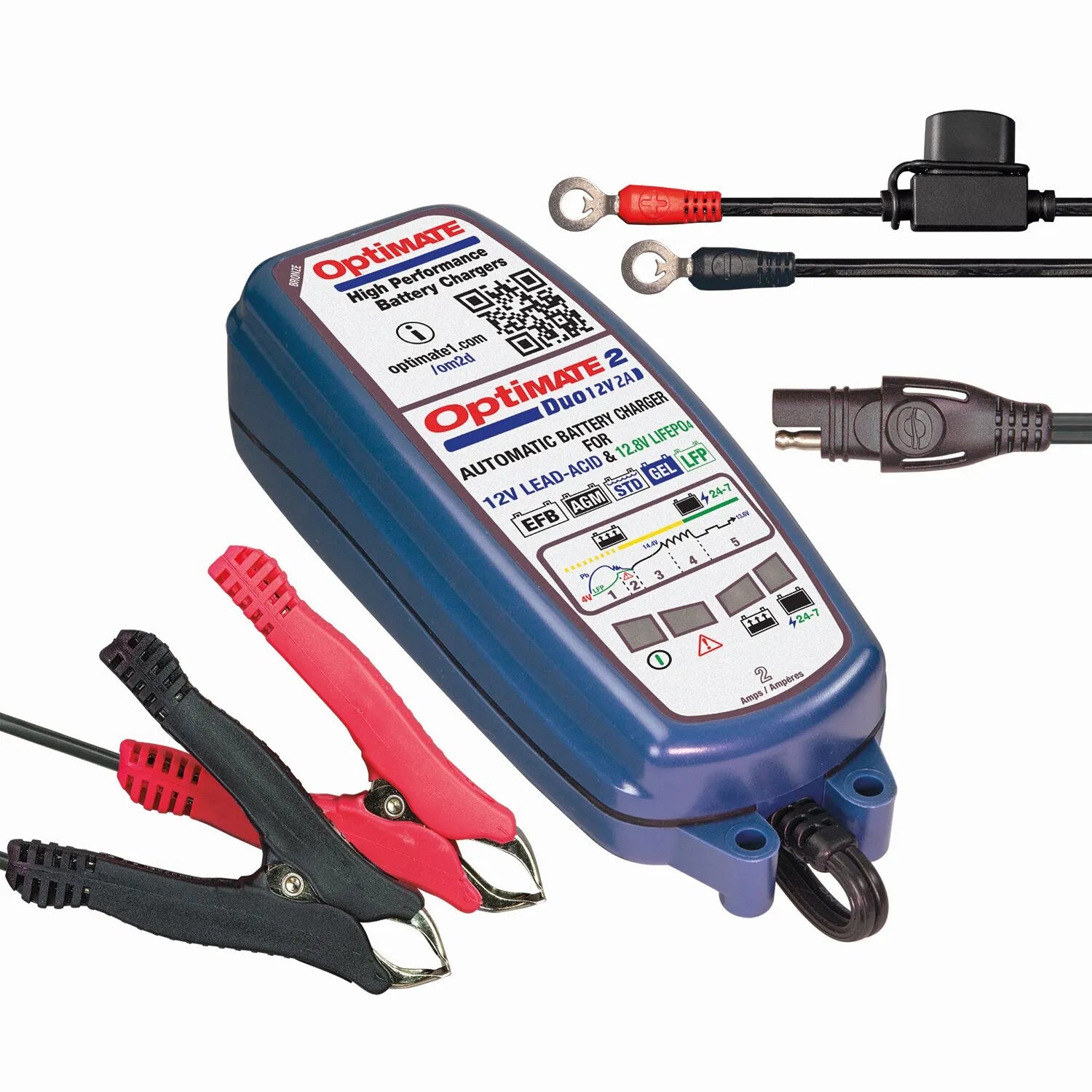 Tecmate Optimate 2 Duo Battery Charger