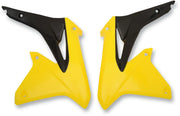 Cycra Powerflow Intake Radiator Shrouds - Yellow