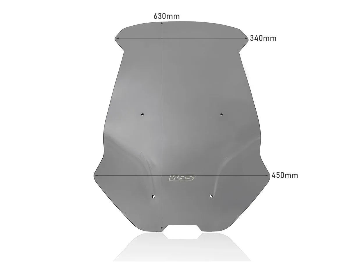 Wrs Scooter Windscreen - Smoke