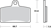 Moto-master Ceramic Brake Pads For Motorcycles