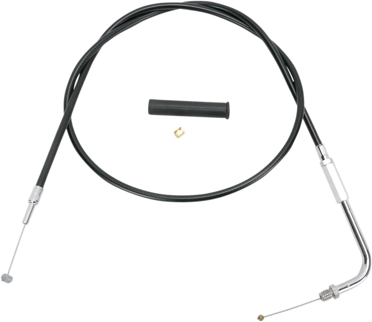 DRAG SPECIALTIES Black Vinyl Throttle Cable