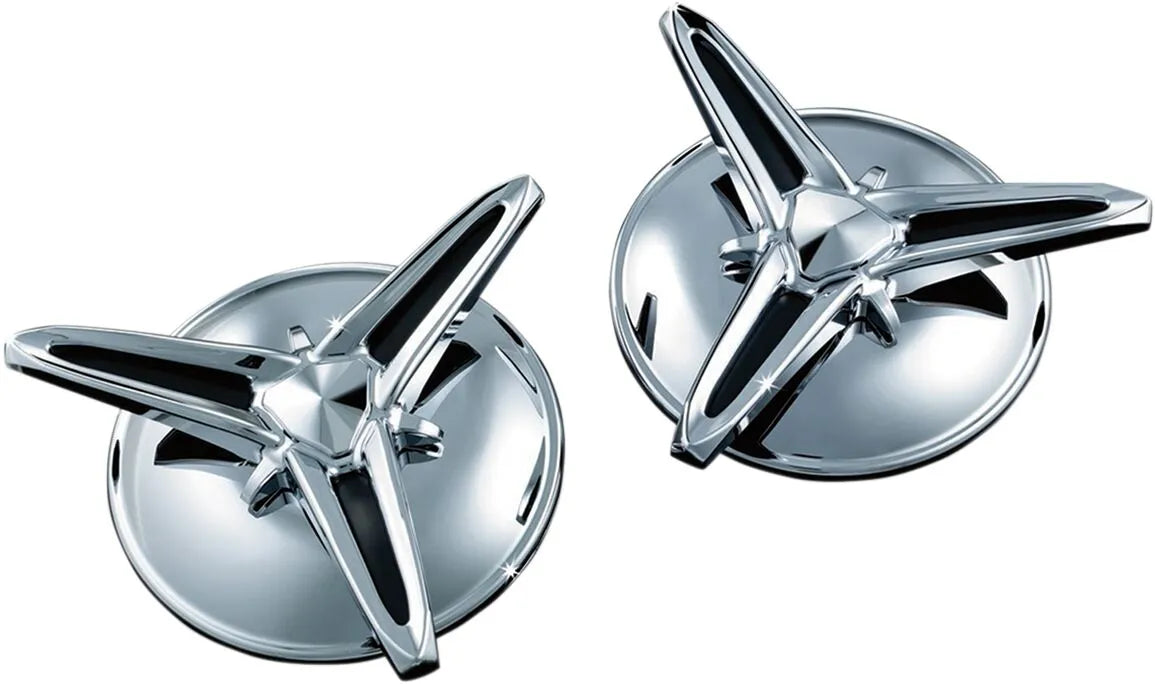 Kuryakyn Knock-off Center Cap - Chrome Finish