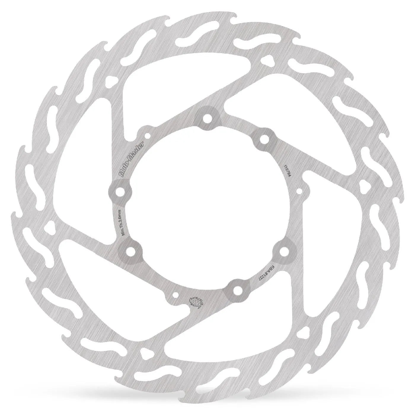 Moto-master Flame Series Fixed Brake Rotor