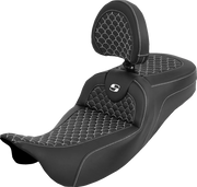 Saddlemen RoadSofa Dragon Scale Stitch Seat