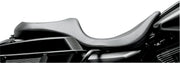 Le Pera Villain Seat - Black Vinyl Motorcycle Seat - For Harley Davidson